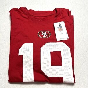 Nike San Fransisco 49ers Samuel #19 Football‎ T Shirt Jersey Size Large NWT